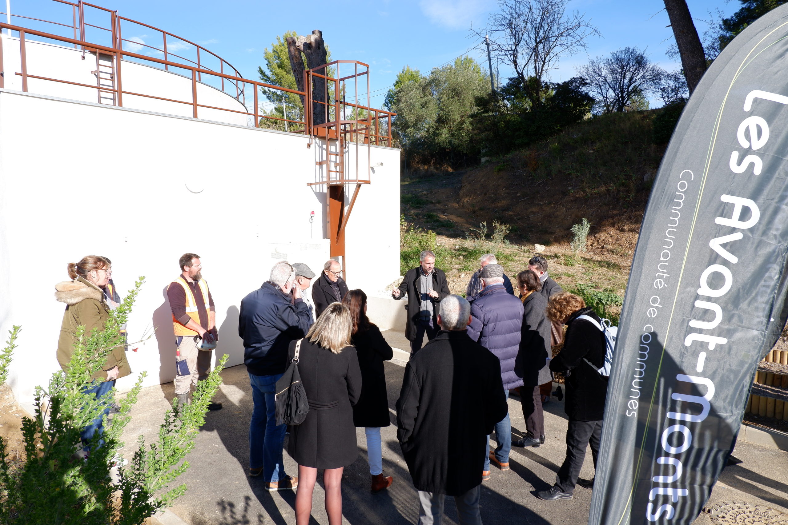 Un nouveau réservoir d’eau potable inauguré à Thézan