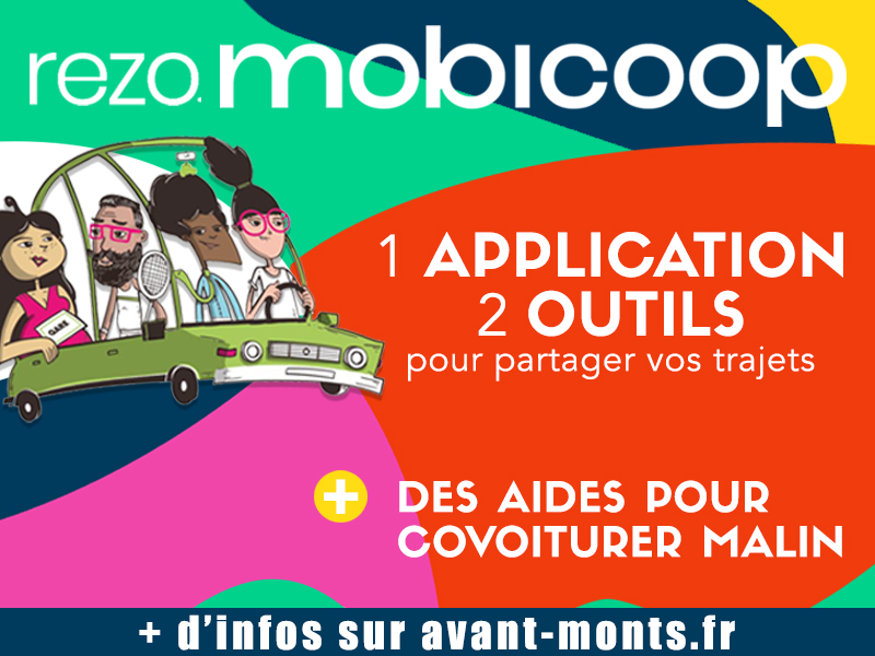 Rezo Mobicoop, 1 application, 2 outils pour partager vos trajets