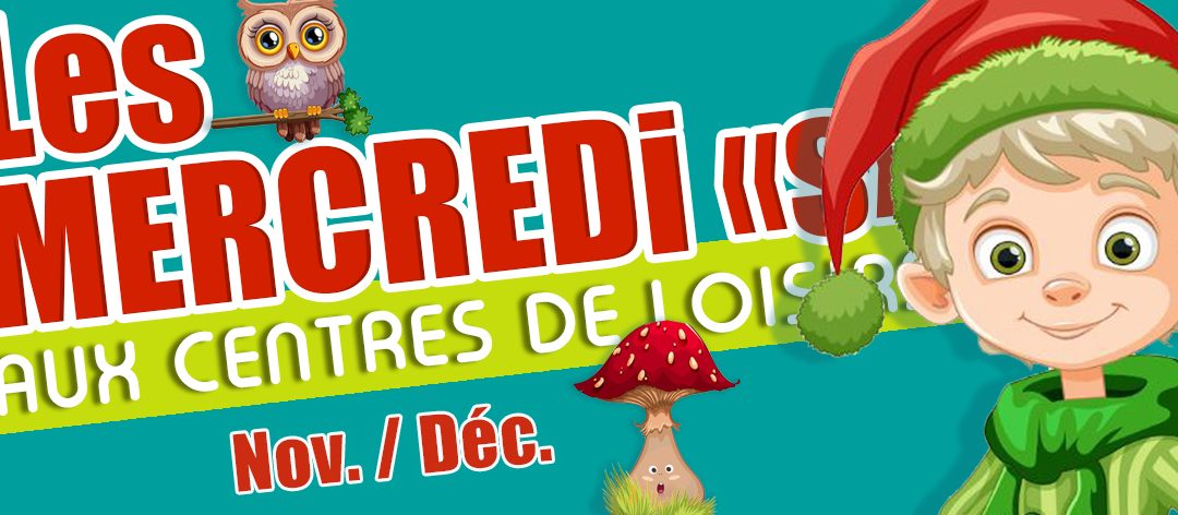 Les mercredis dans les accueils de loisirs – Programme Novembre/Décembre 2025