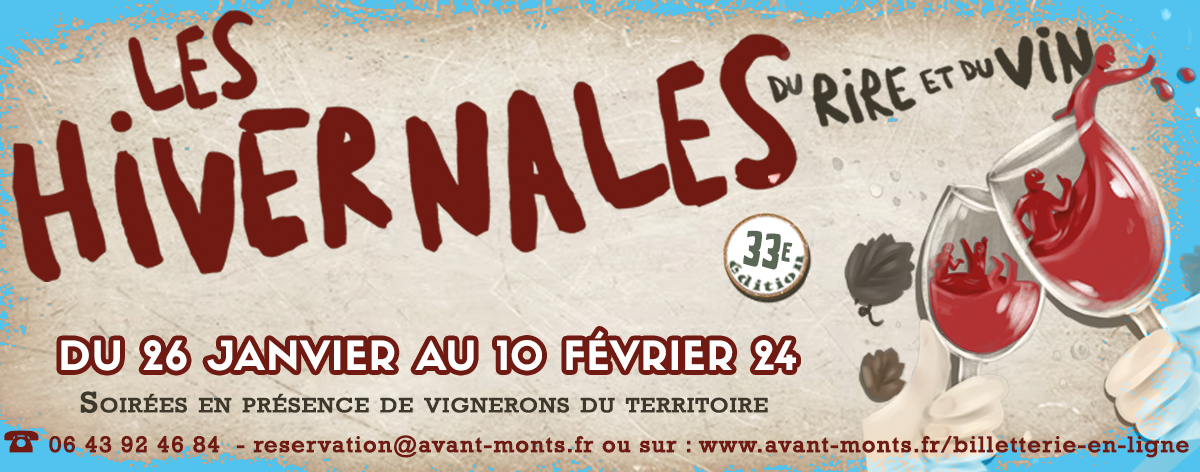 Les hivernales du rire et du vin – 2024