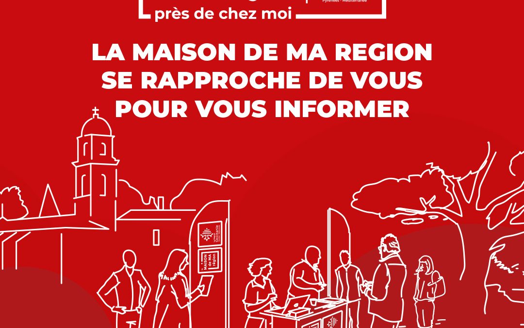 la Maison de ma Région dans l’Hérault vient à la rencontre des habitants à Magalas, mercredi 2 octobre