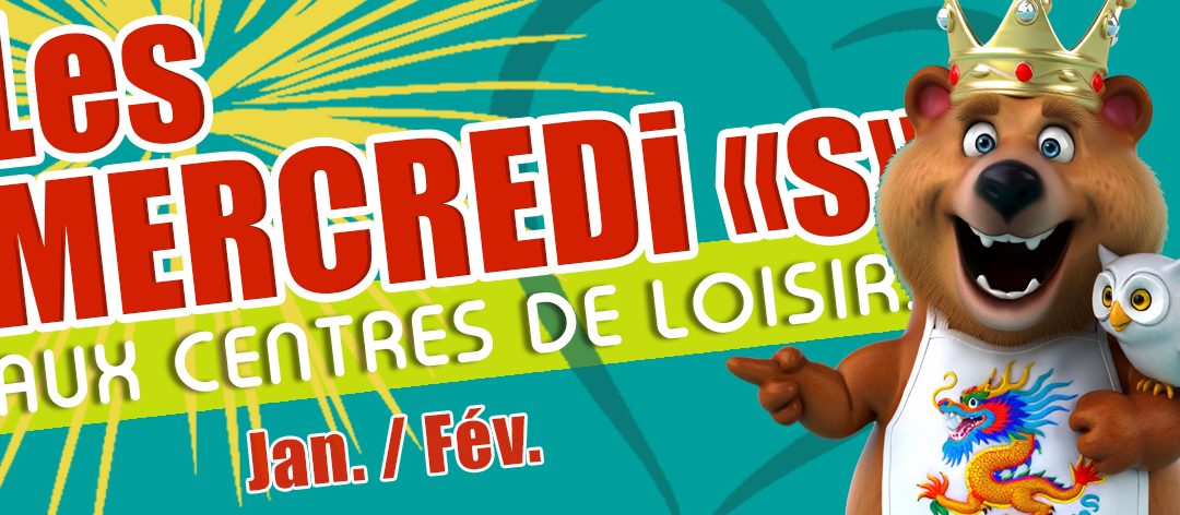 Les mercredis dans les accueils de loisirs – Programme Janvier/février 2026