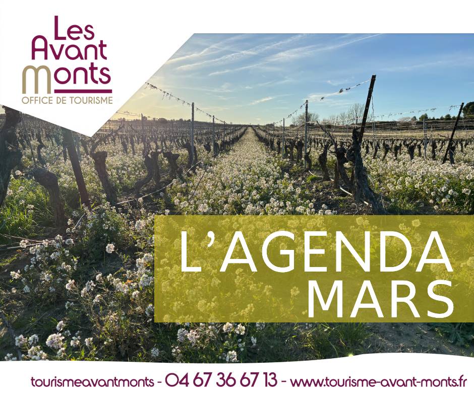 Agenda Avant-Monts – Mars 2026
