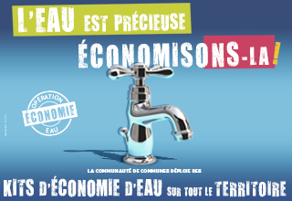 Des kits hydro-économes distribués sur tout le territoire